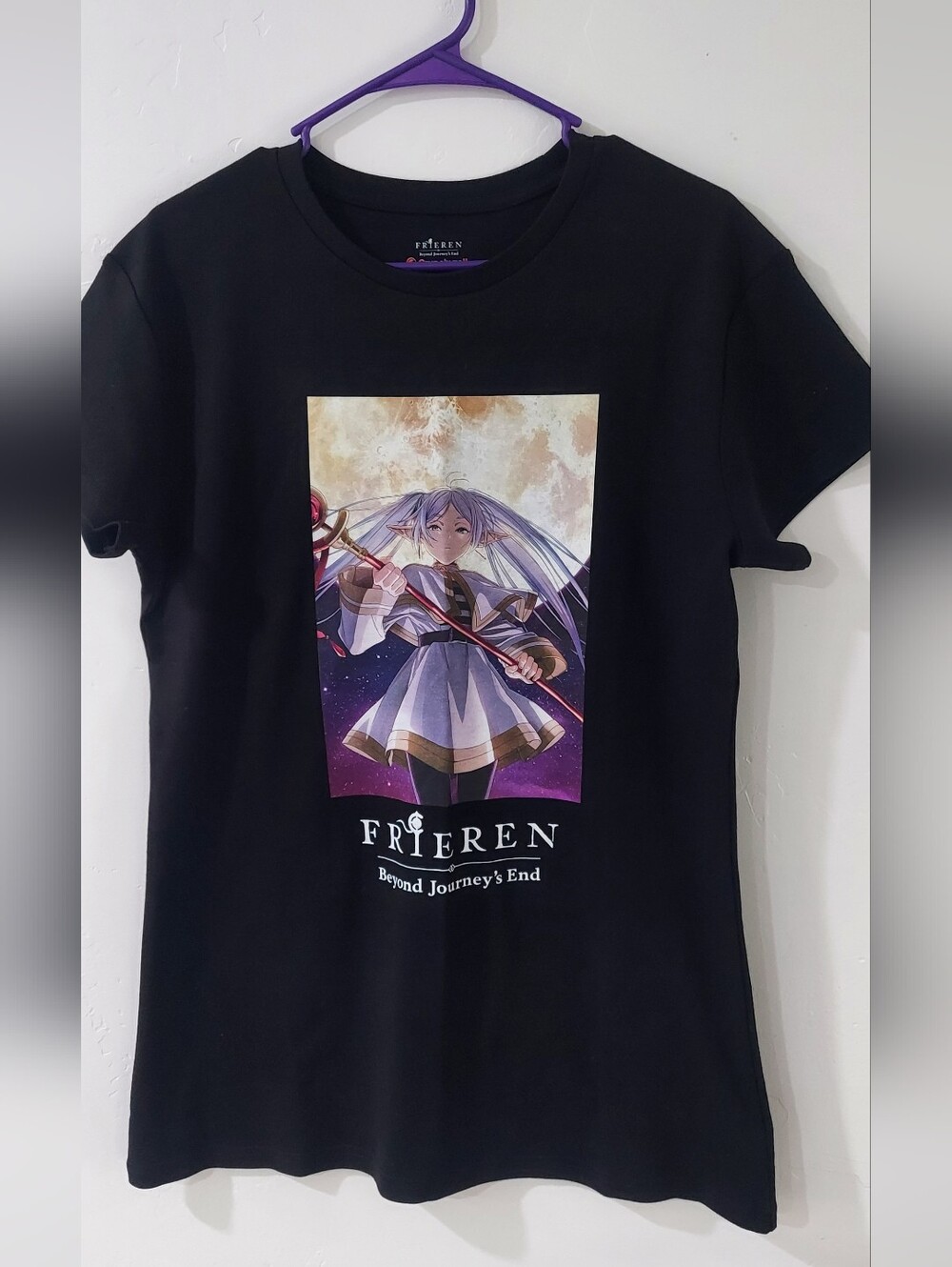 Runchyroll Frieren Shirt Womwns Cut Size Large And Xl